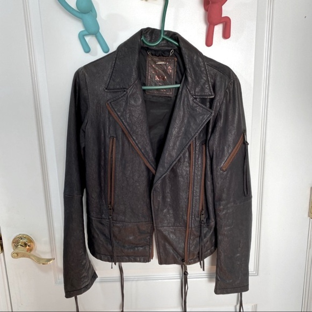 Diesel Leather Jacket for Women